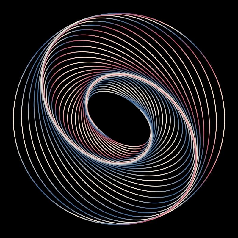 Spirale de géométrie sacrée