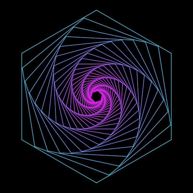 Sacred Geometry Spiralle