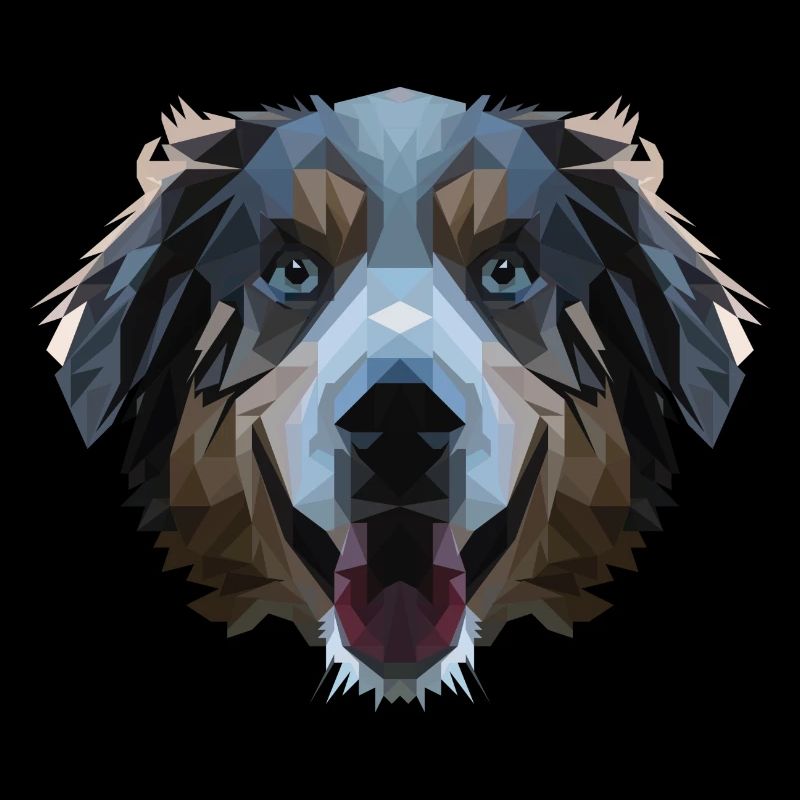 Polygone australien de chien