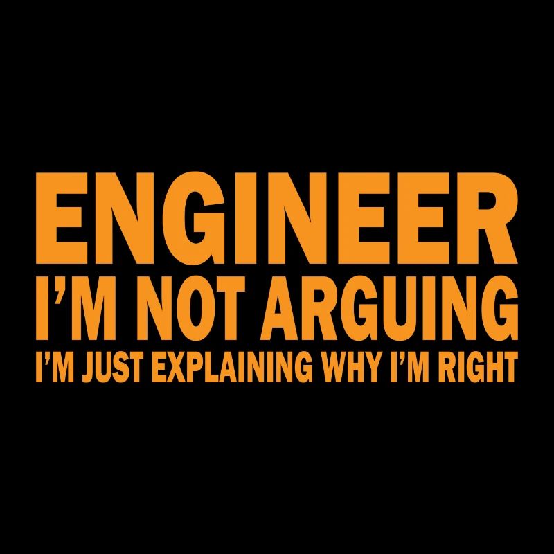 Engineer profession saying student gift