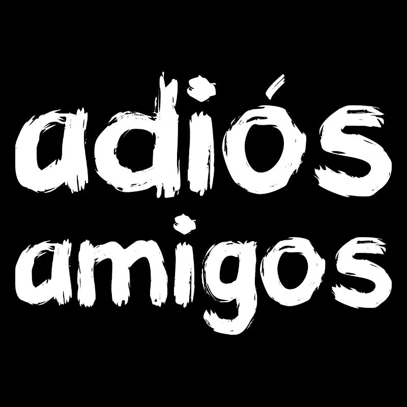 adiós amigos, white