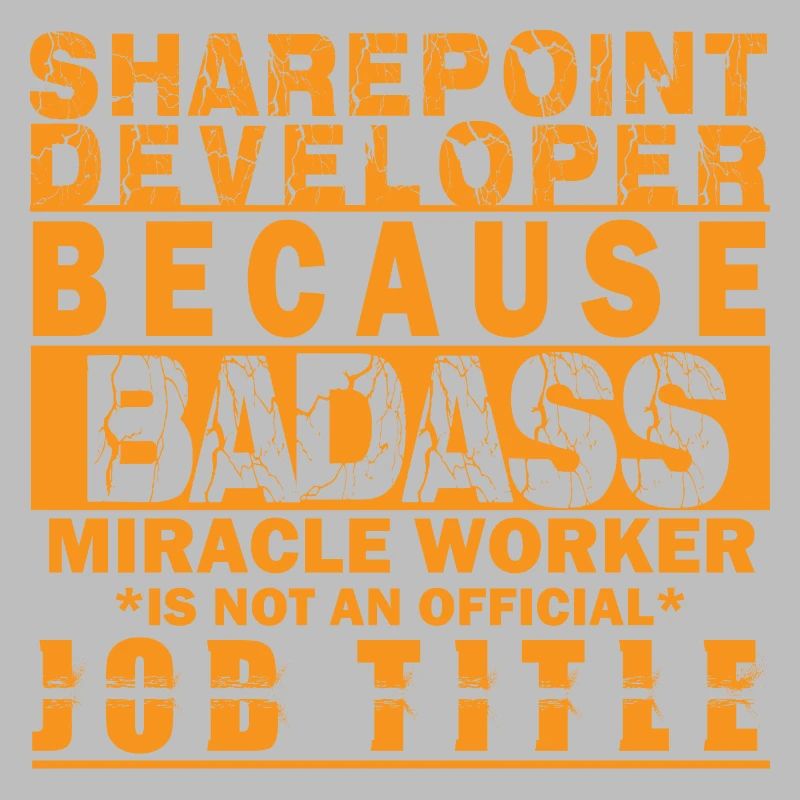 SHAREPOINT DEVELOPER