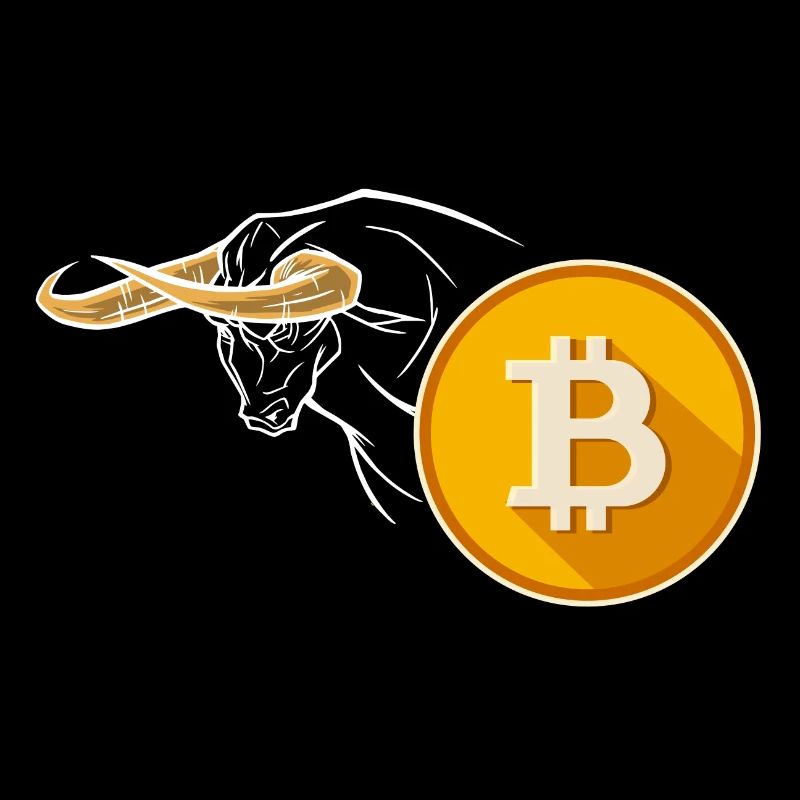 Bitcoin Bulle - ONE - Kryptowährung Fandesign
