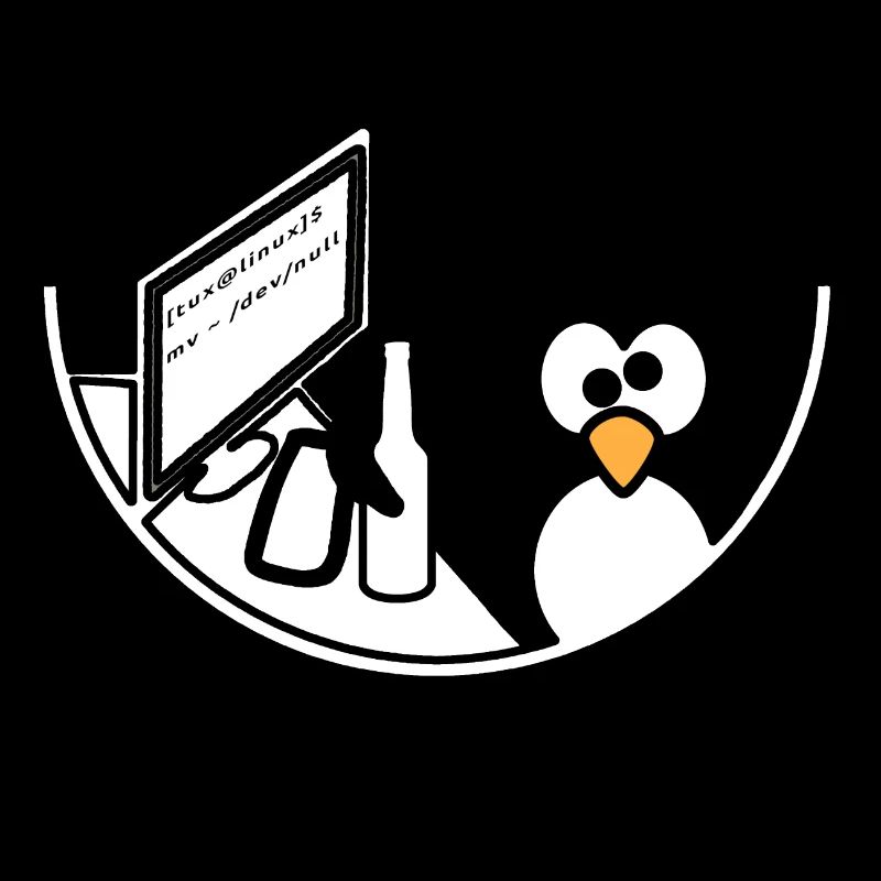Linux Tux / dev / null