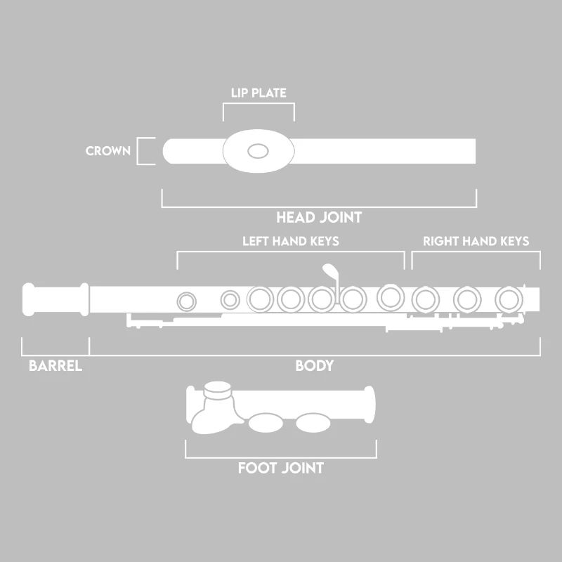 Flûte transversale Description Structure