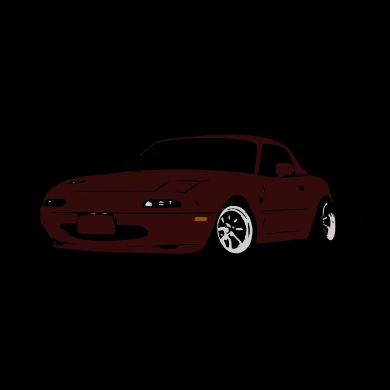 miata mk2 mx5 red