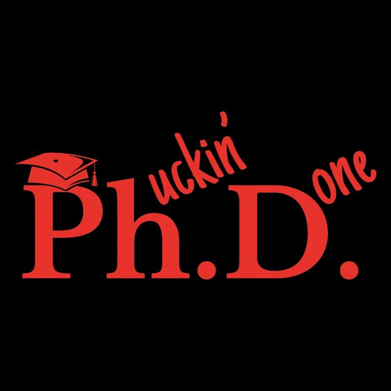 Phd Student Geschenk Graduate Master Degree