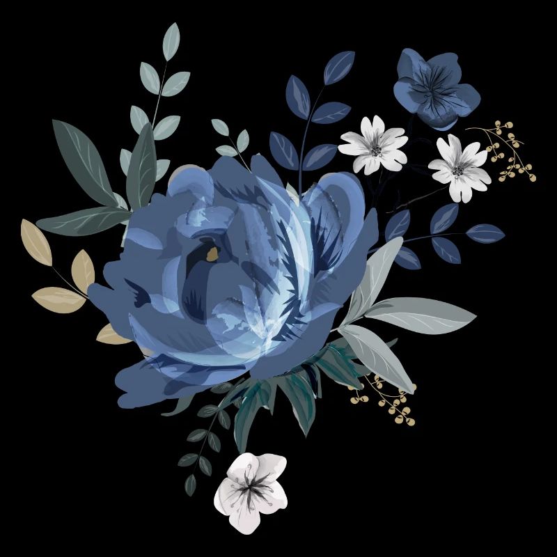 Blaue Blumen