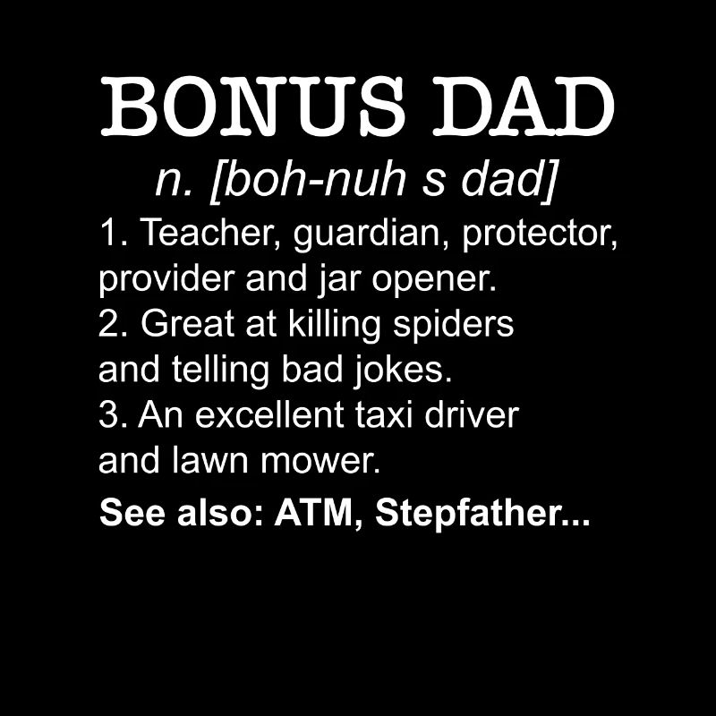 Bonus Dad Definition Stepfather Gift
