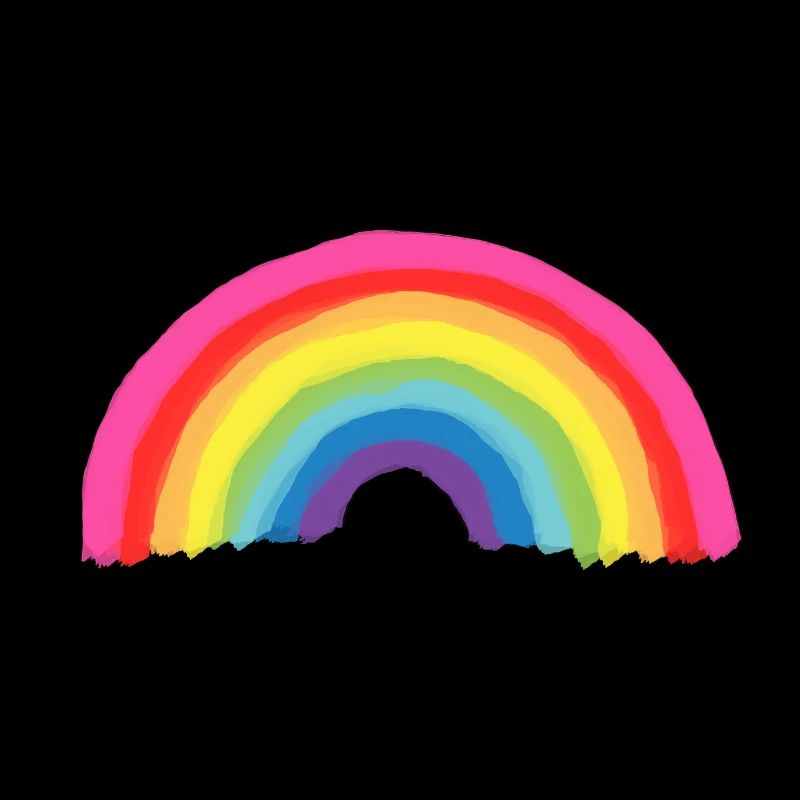Rainbow 8 colors for acceptance and tolerance