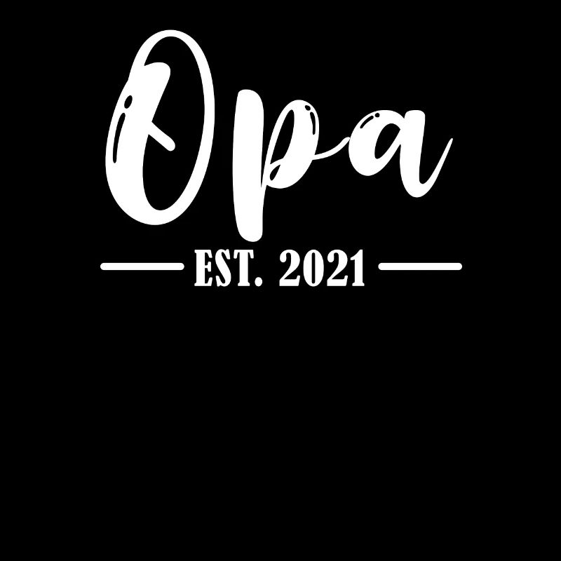 Opa Est. 2021 Geschenk