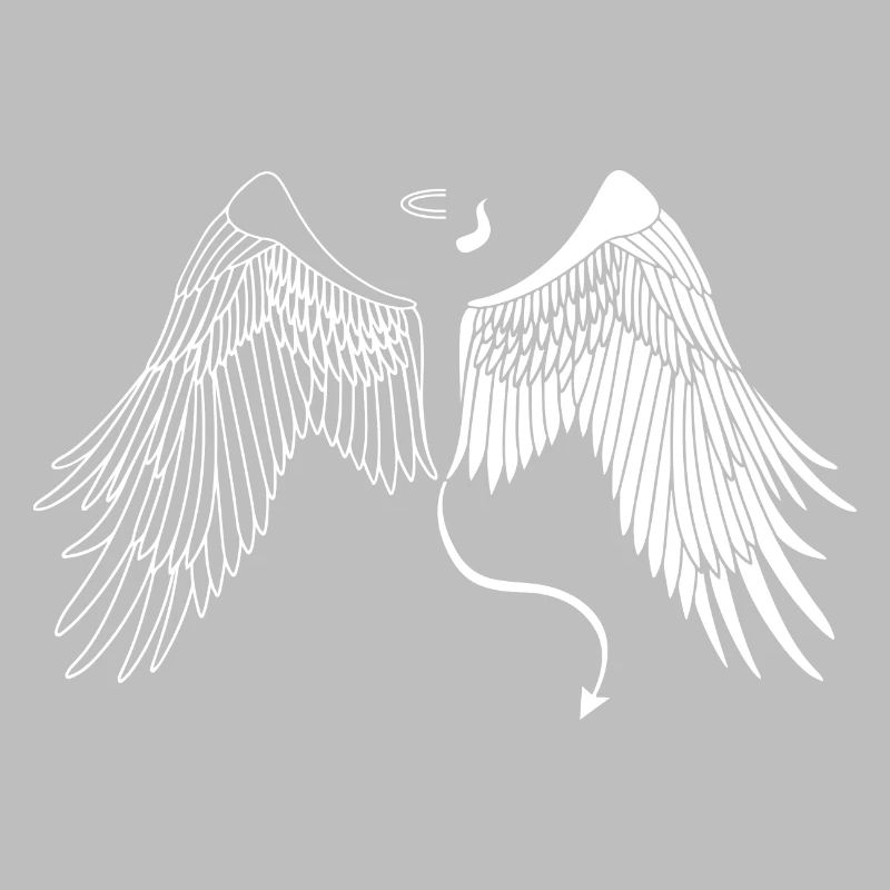 Which One Will Guide Me Today Angel Demon Devil