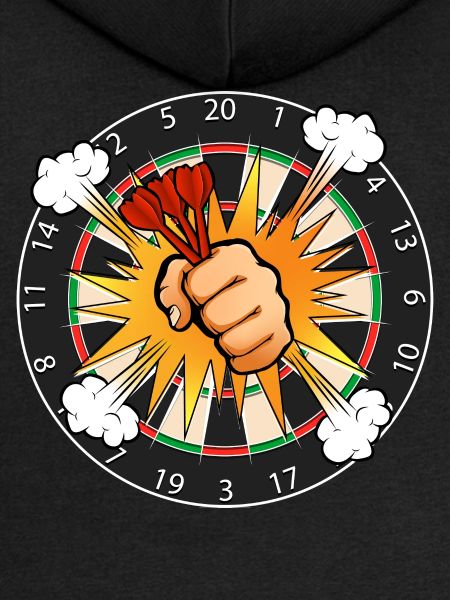 Dartboard Comic Boom