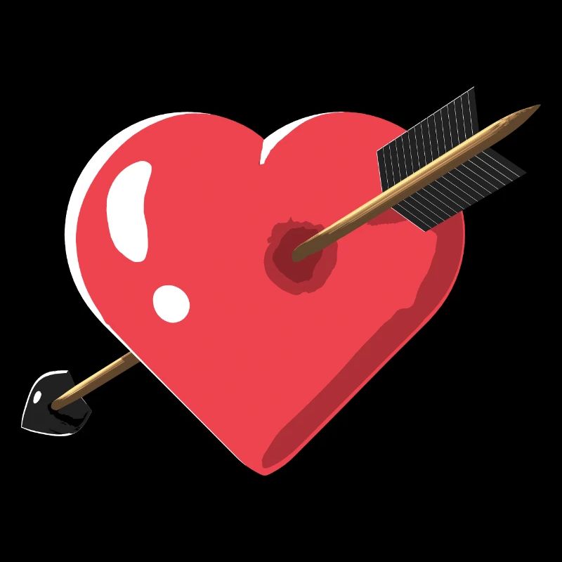 Cœur avec flèche