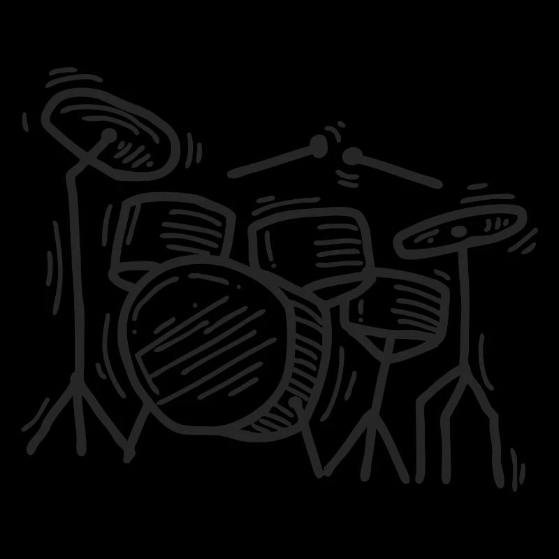 Batterie Drummer
