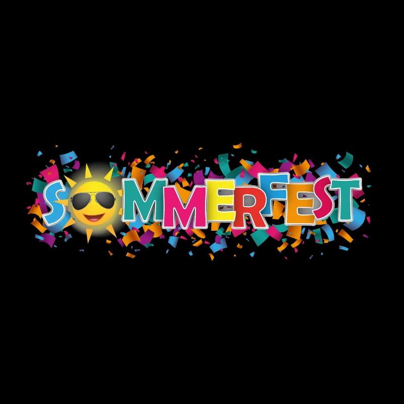Colored Paper Confetti Sun Sommerfest