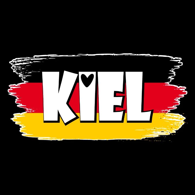 Drapeau de Kiel, Allemagne