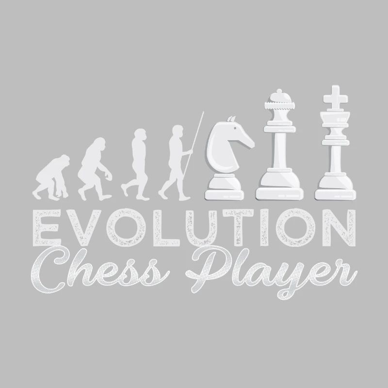 Chess Evolution Chessplayer Gift Idea