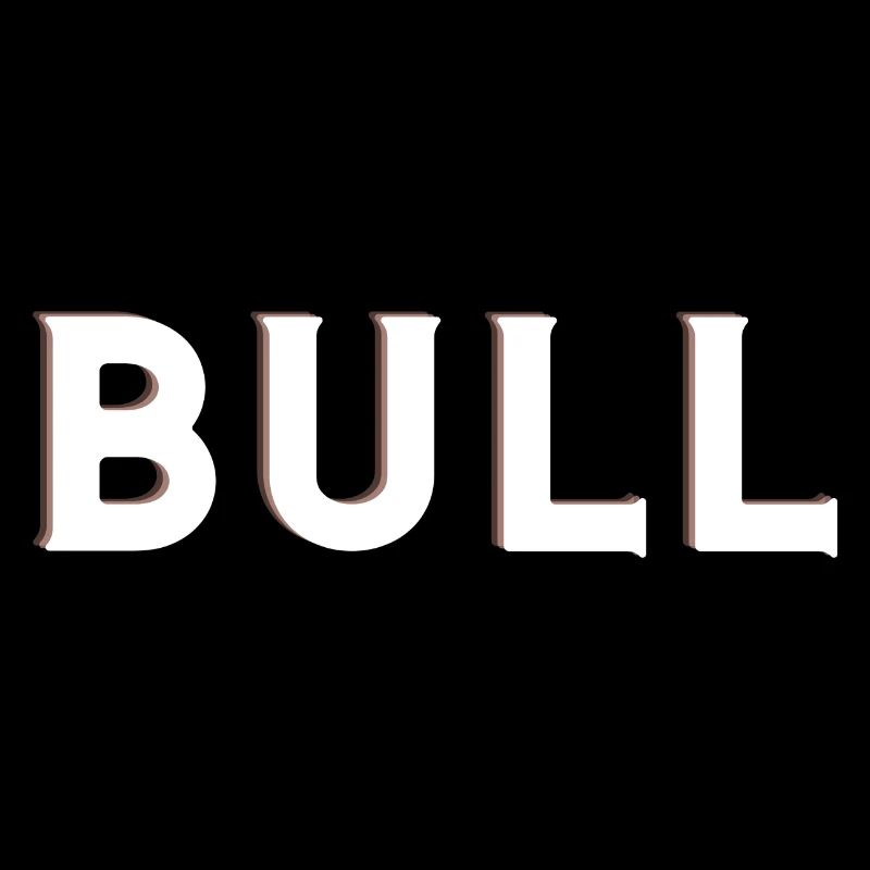 Taureau, Texte, Conception de logo,