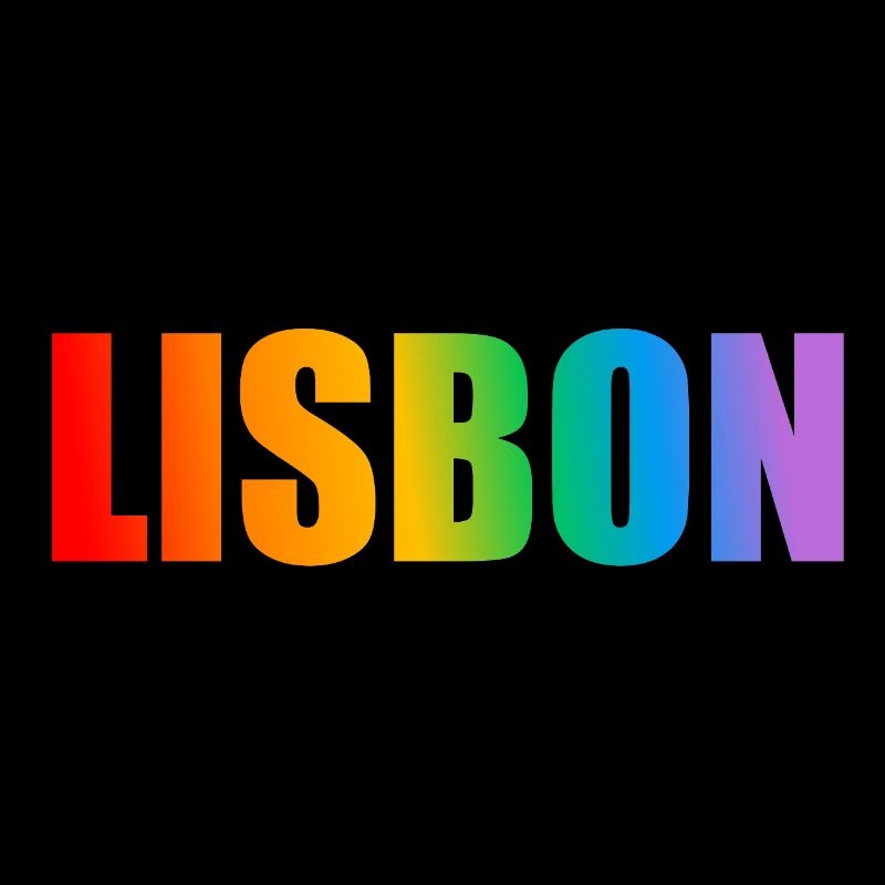 Lisbonne Gay Rainbow LGBT Pride