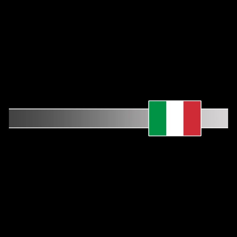 Bannière et drapeau Italie
