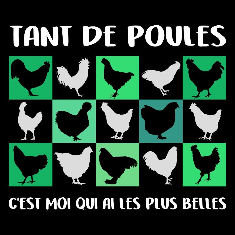 Les plus belles poules Graphique de poules