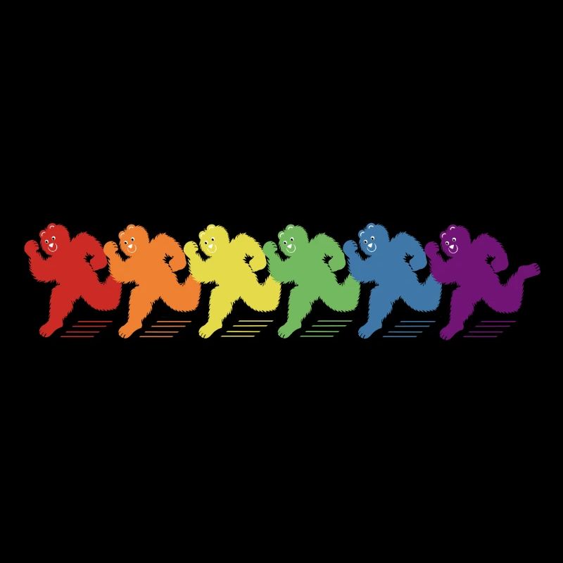 Regenbogen Bären Parade!