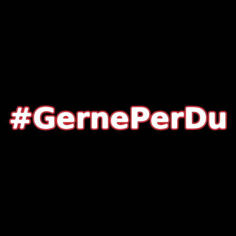 Gerne per Du