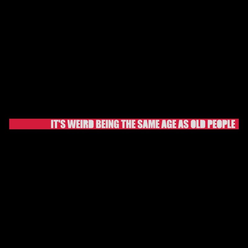 being old people age
