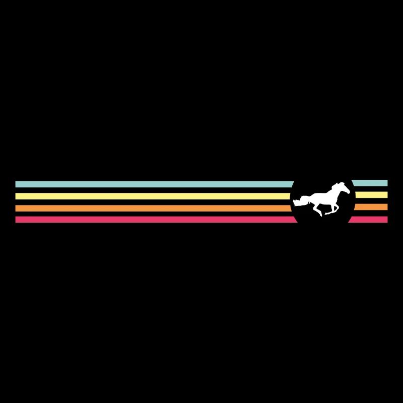 Pferd Retro