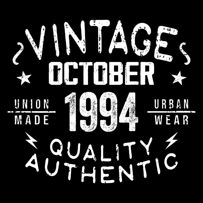 Né en octobre 1994 Don en octobre - 1994
