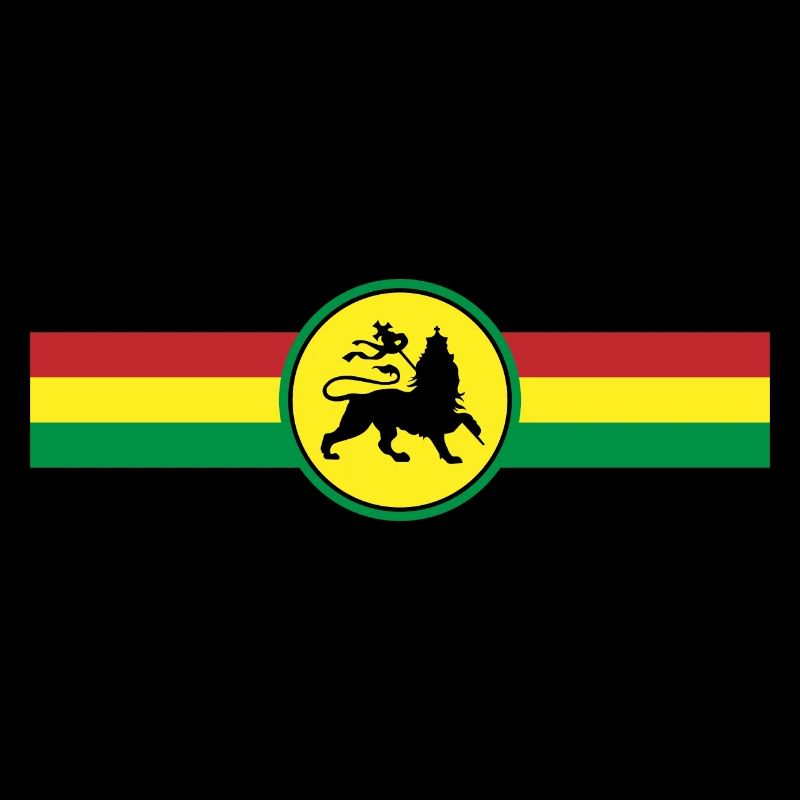 Flag Rasta Reggae Reggaeton Lion