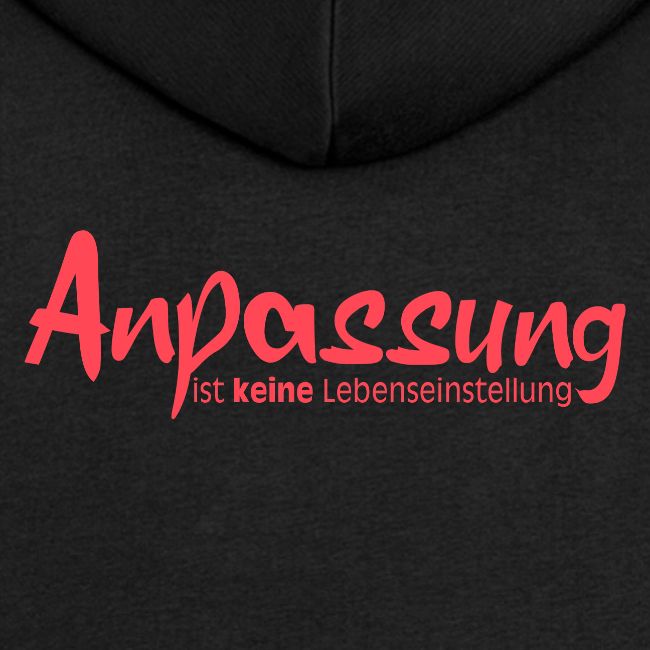 Anpassung rot