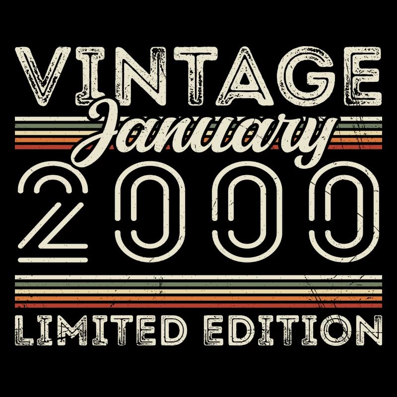 Janvier 2000 Volume 2000 - Anniversaire Janvier 2000