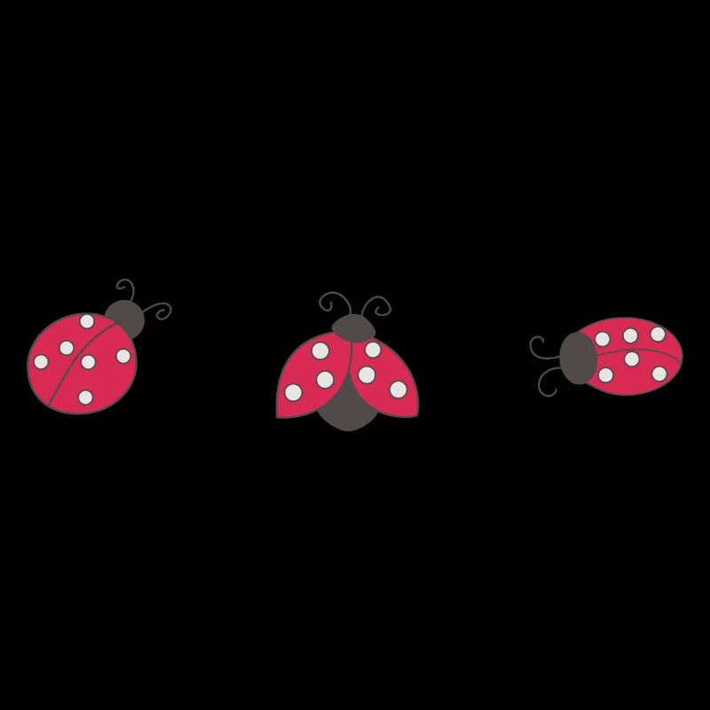 3 Marienkäfer