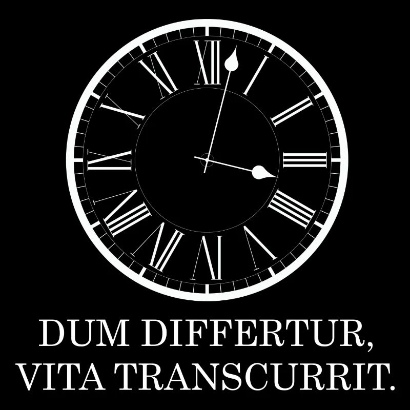 pendant que tu remets ça, la vie passe