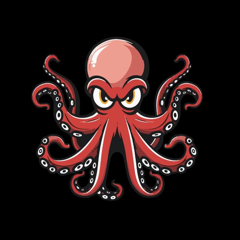 krake oktopus