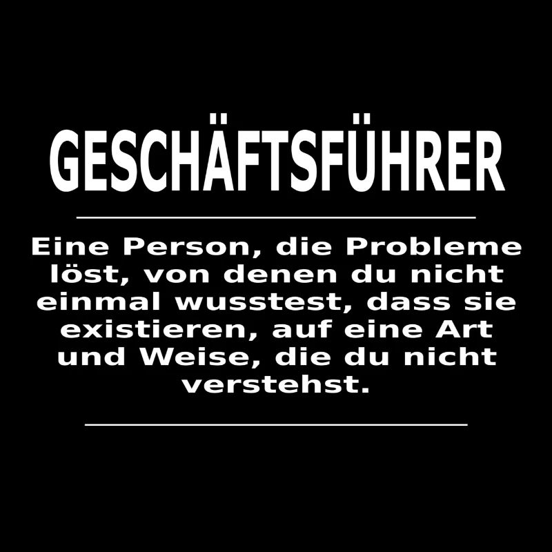 GESCHÄFTSFÜHRER