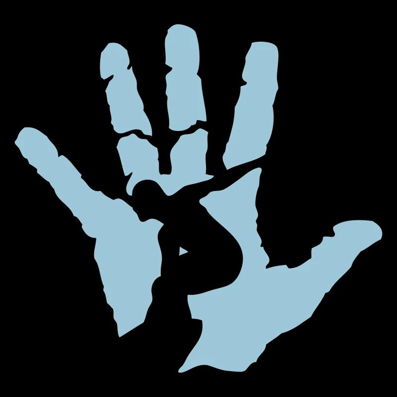 main surf logo surfeur