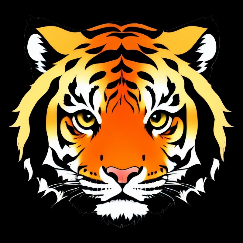 Comic Tiger Mignon Drôle Cool Dessin animé 14