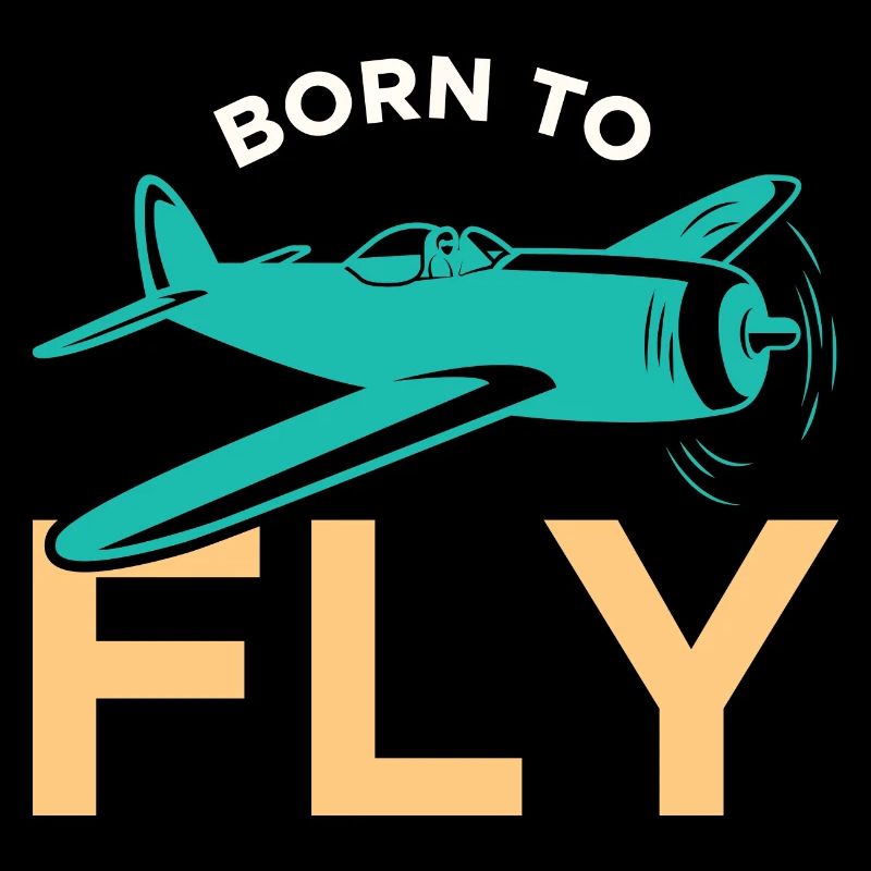 Born to Fly Aviation Pilot