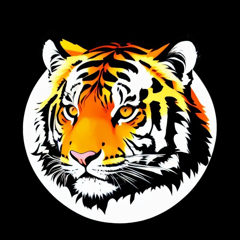 Comic Tiger Mignon Drôle Cool Dessin animé 19