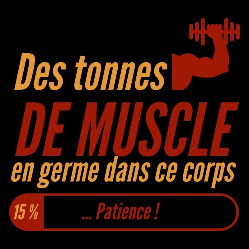 Des tonnes de muscle en germe dans ce corps