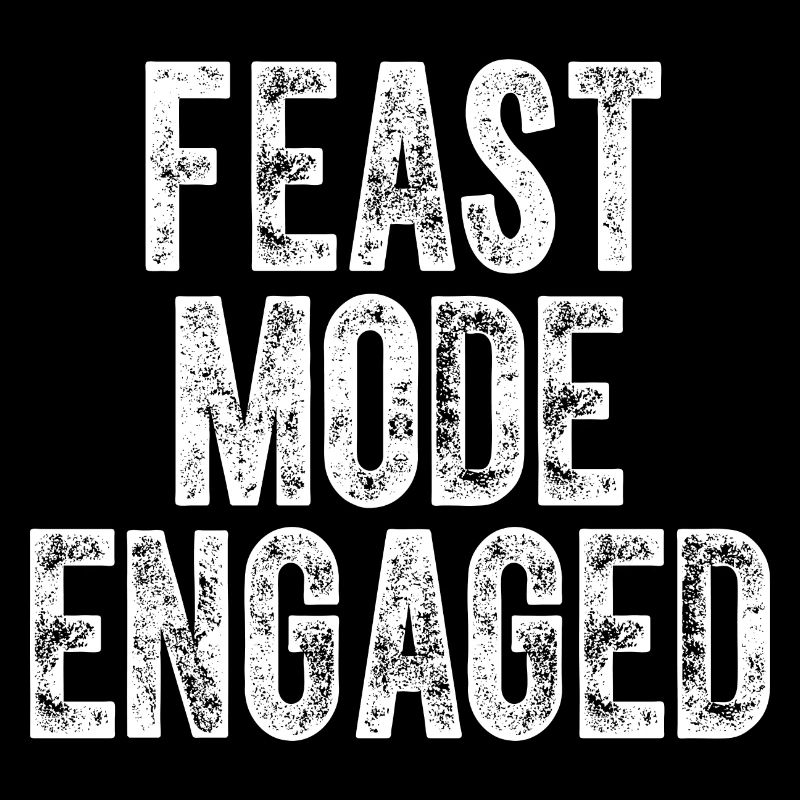 Festmahlsmodus Engagiertes Thanksgiving