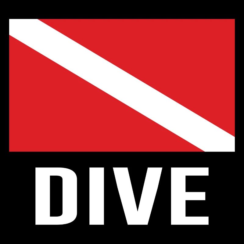 Plongée sous-marine Plongée sous-marine Plongée Flag Dive