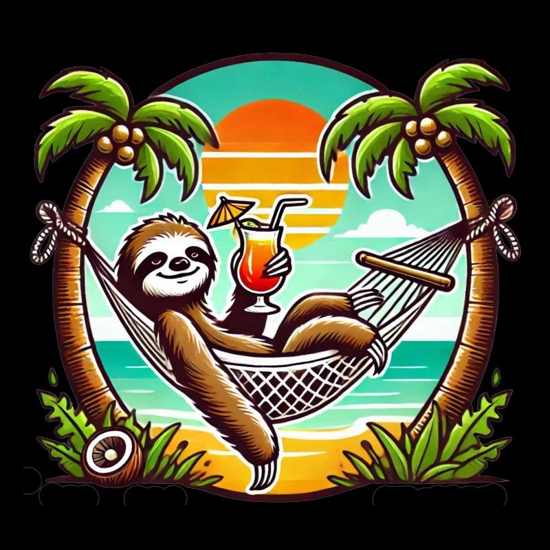 Faultier in der Hängematte