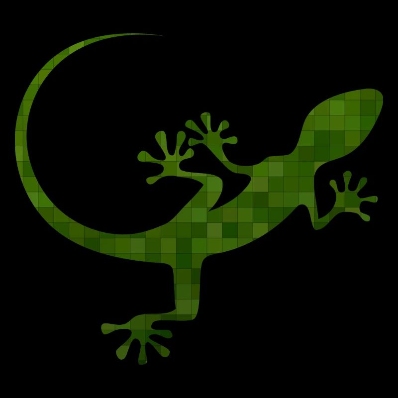 grüne Eidechse