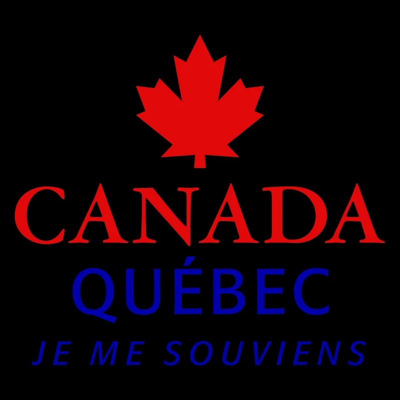 Kanada Québec Maple Leaf Ahornblatt J’aime le Canada