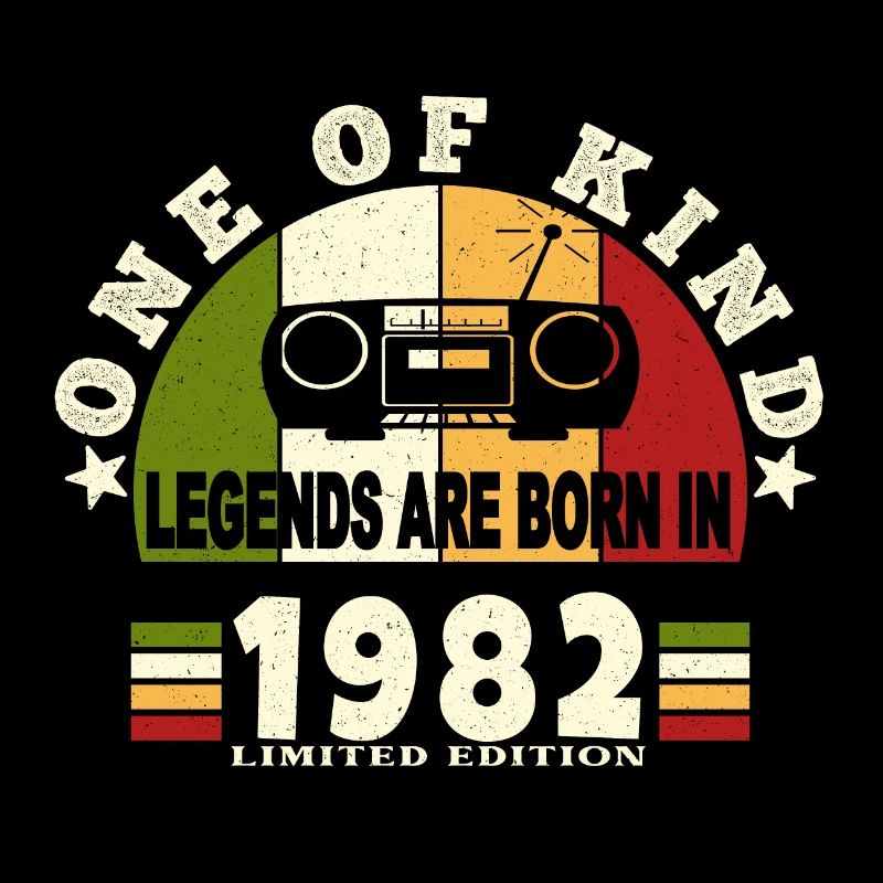 1982 Naissance de légende 1982 né en 1982 annivers