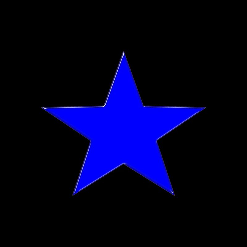 blauer Stern